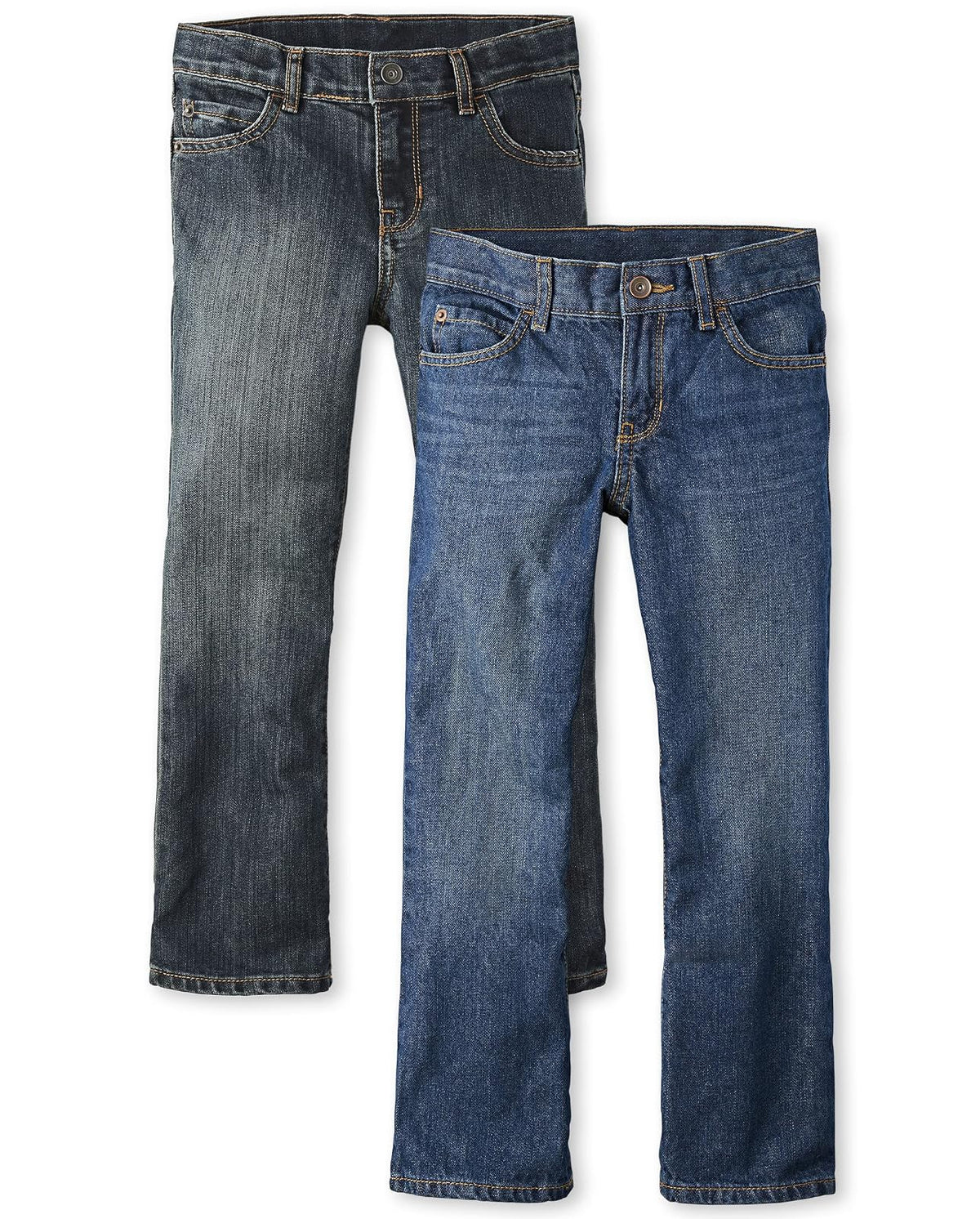 The Children's Place - Pantalones de Mezclilla básicos con Corte de Bota para niños