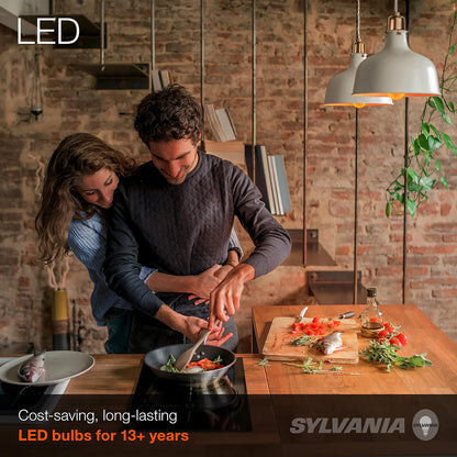 Sylvania Home Lighting 74694 Sylvania foco LED de filamento, A19-40W, Amber Finish