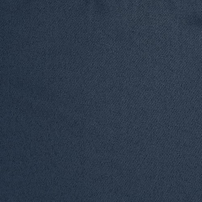 Sun Zero Barrow - Panel de Cortina para Puerta con Bolsillo para Barra de energía, 54 x 72 Pulgadas, Azul Marino