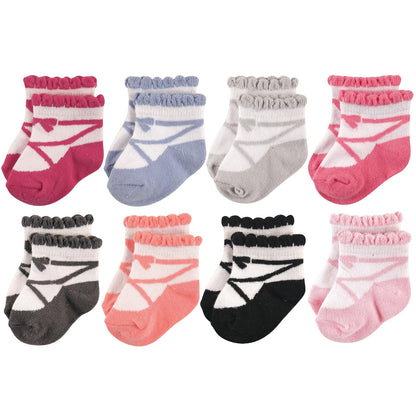 Hudson Baby Paquete de Calcetines para Bebé - 12-24 Meses - Ballet