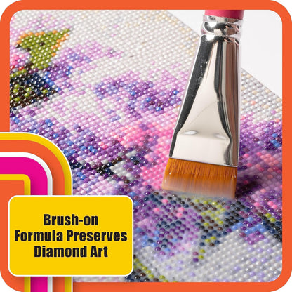 Mod Podge - Capa superior, pegamento todo en uno, sellador y acabado perfecto para preservar proyectos de arte y manualidades, rompecabezas de diamantes, CS27590, transparente