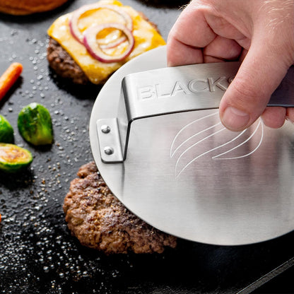 ® Smash & Sear Press - Hamburguesas de acero inoxidable | ® - Herramienta para parrilla y parrilla, hamburguesas y hamburguesas, prensa para sándwiches y panini