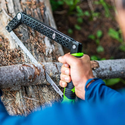 Gerber Freescape Sierra de Campamento Plegable de Mano para mochilero, Senderismo, Camping, poda y bujarra, Hoja de 12 Pulgadas