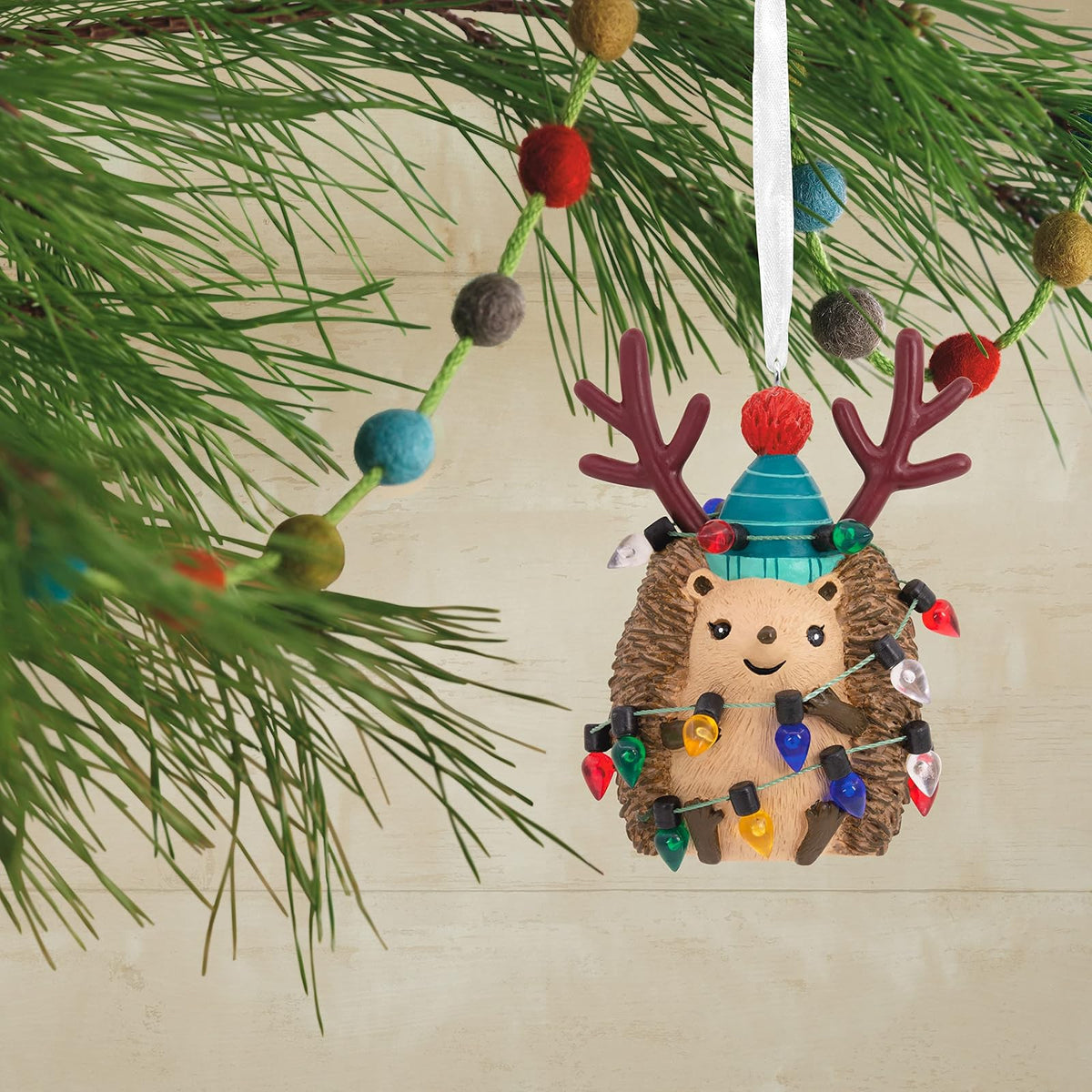 Hallmark 0001HGO3077 - Adorno navideño de Resina de Erizo