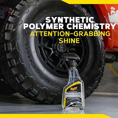Meguiar's, Ultimate Insane Shine - Limpiador de Ruedas y Neumáticos, G250816, 16 onzas