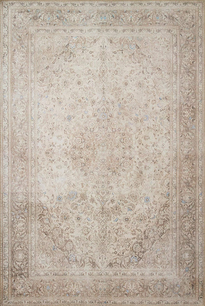 Loloi Tapete Tejido Estilo Vintage, Colección Loren - Sand - Taupe - 3'9" x 2'3" (Rectangular)