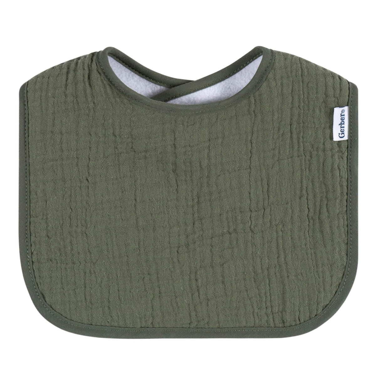 Gerber Muslin 8 Pack Drooling Bibs Babero babero Unisex bebé