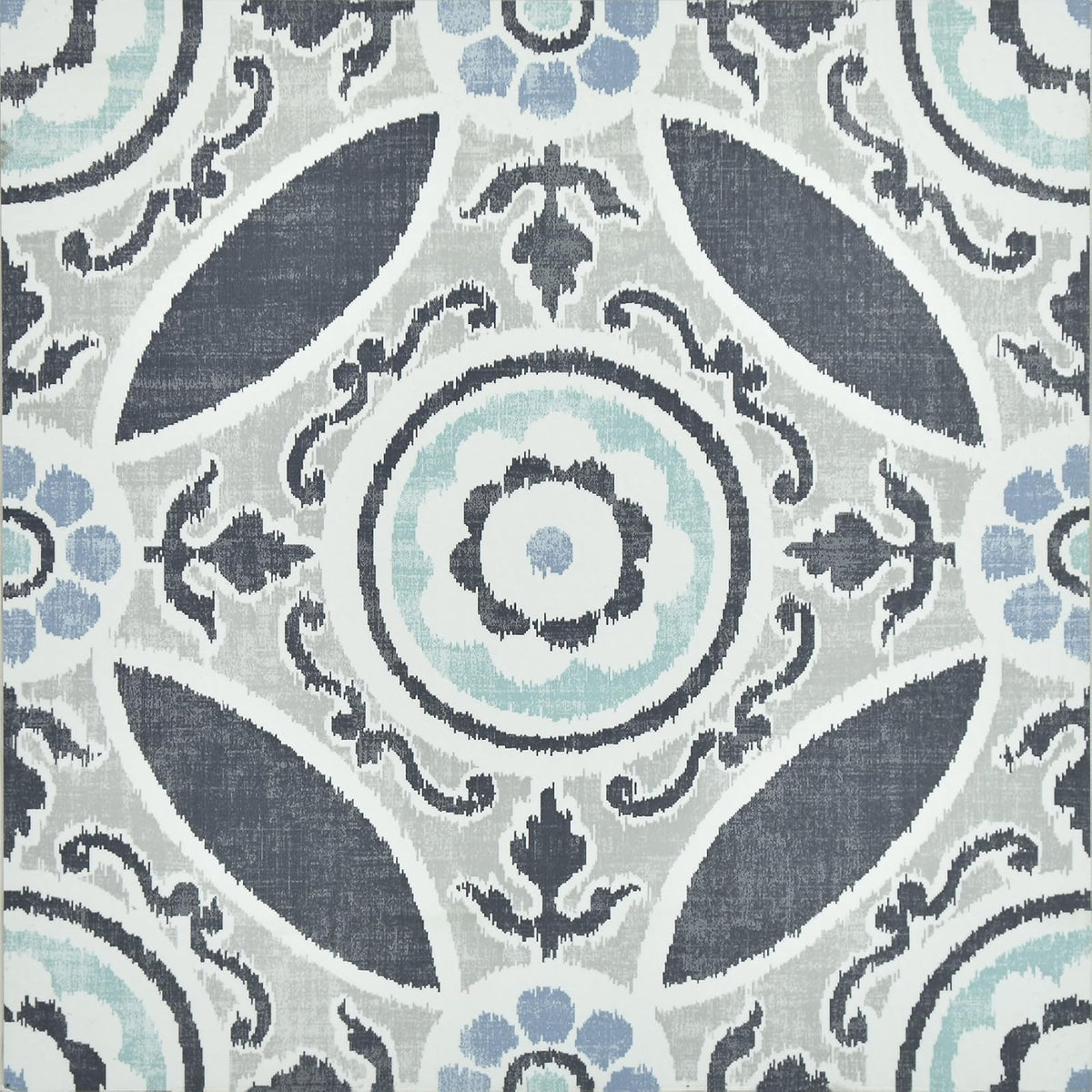 FloorPops FP2484 Sienna Peel & Stick Tiles Vinilo decorativo para piso, color azul