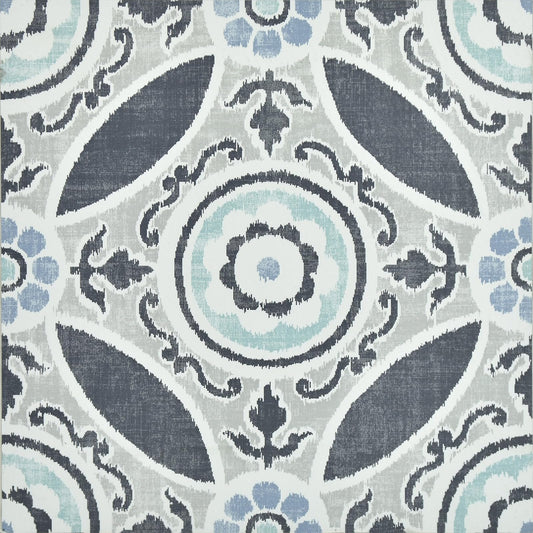 FloorPops FP2484 Sienna Peel & Stick Tiles Vinilo decorativo para piso, color azul