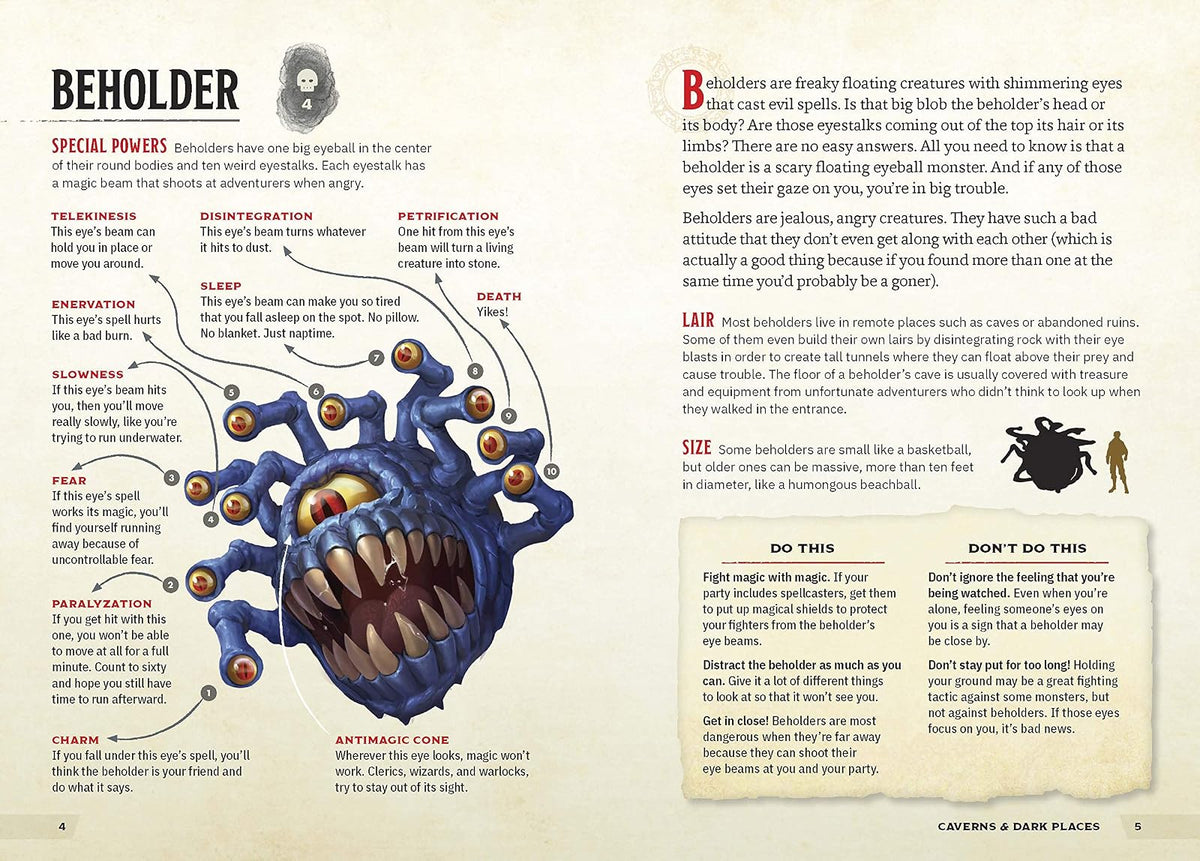 Monsters & Creatures (Dungeons & Dragons): A Young Adventurer's Guide