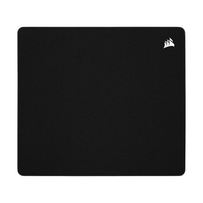 Corsair MM500 v2 - Alfombrilla de ratón híbrida Grande para Juegos, 45 x 40 cm, Revestimiento a Prueba de derrames, Bordes cosidos antideshilachados, Base de Goma Antideslizante, Color Negro