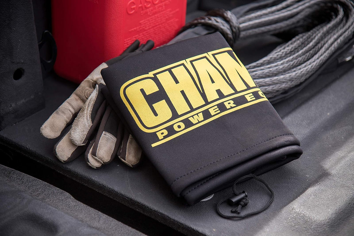 Champion Power Equipment 18035 - Funda de Almacenamiento de Neopreno Resistente a la Intemperie para cabrestantes de 8000-12 Libras