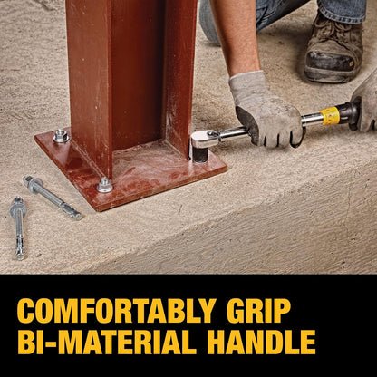 DEWALT - Juego de herramientas de llave dinamométrica, kit de cambio de neumáticos, 50-250 FT-LB, 12 piezas con estuche de almacenamiento (DWMT45012)
