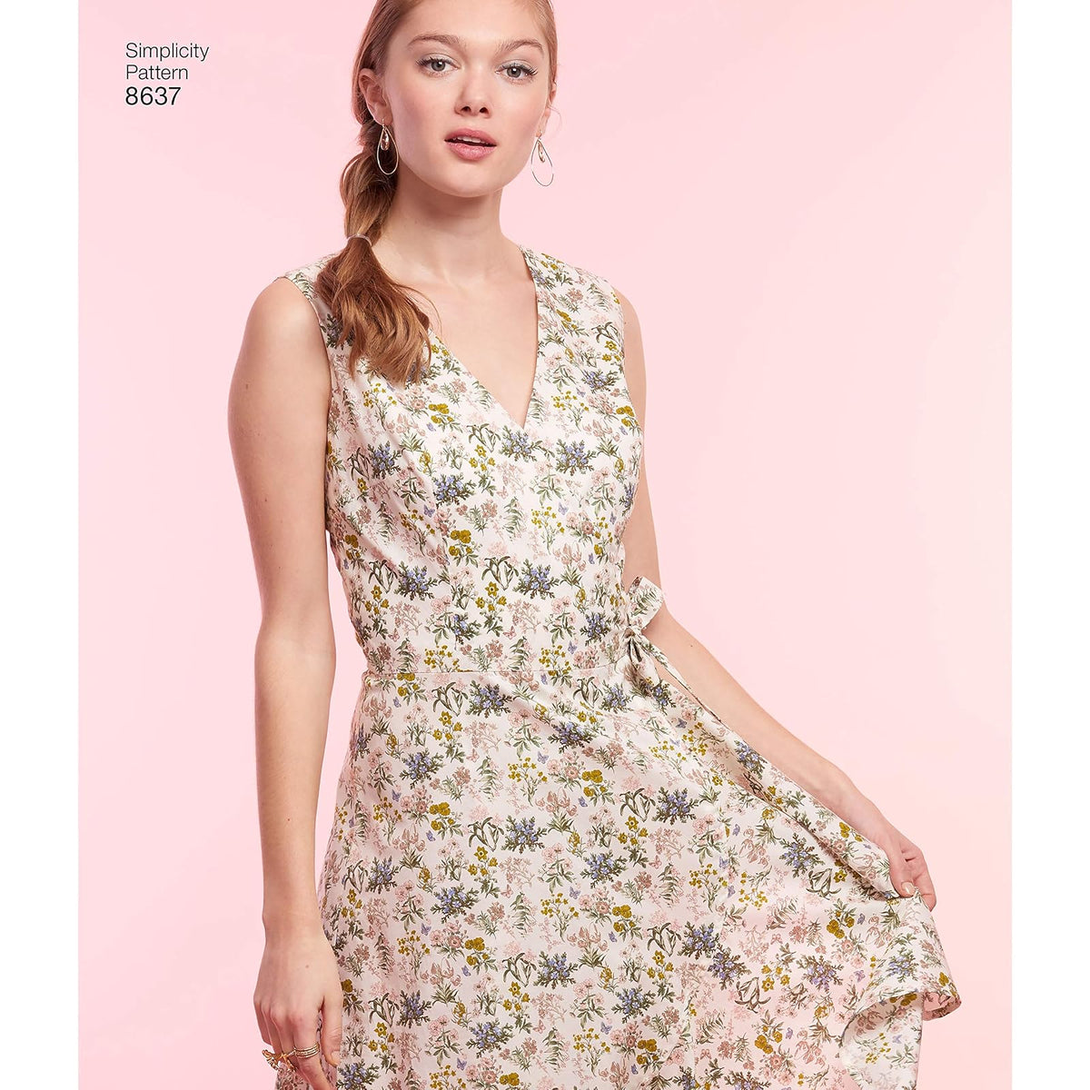 Simplicity Patrones de vestidos U5 (16-18-20-22-24)