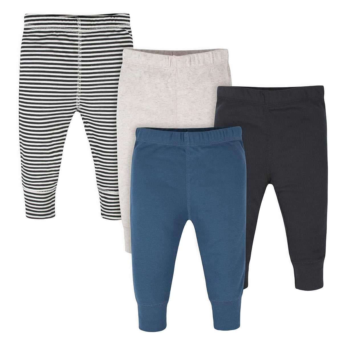 Onesies Brand - Paquete de 4 Pantalones para bebé y niña, Mix N Match para recién Nacidos hasta 12 m