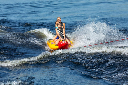 Airhead Hot Dog | Towable Tube for Boating with 1-5 Rider Options