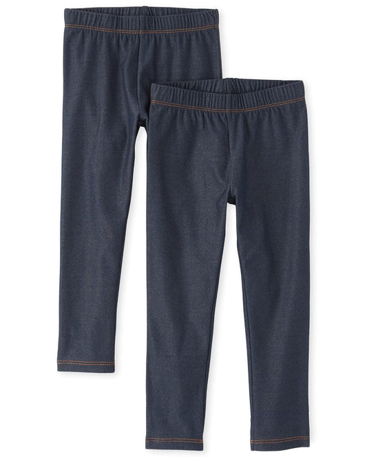 The Children's Place Paquete de 2 Leggings Leggings para Niñas