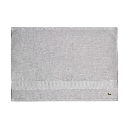 Lacoste Heritage - Tapete para Tina 100% algodón Supima Microchip, 21 x 31 Pulgadas, Altamente Absorbente y de Secado rápido, Toalla de baño súper Suave de Alta Calidad, Esencial para el baño, Regalo - Tub Mat 21x31 - Microchip