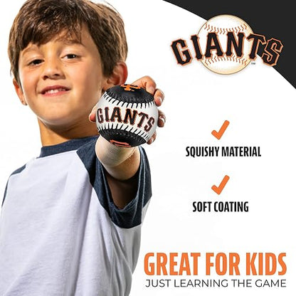Franklin Sports MLB Team Baseball – MLB Team Logo Soft Baseball – Juguete de béisbol para niños – Gran decoración para escritorios y Oficina