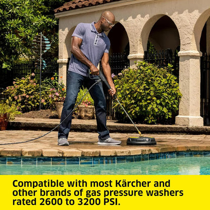 Karcher - Accesorio Limpiador de Superficies a presión de 15 Pulgadas, clasificación 3200 PSI