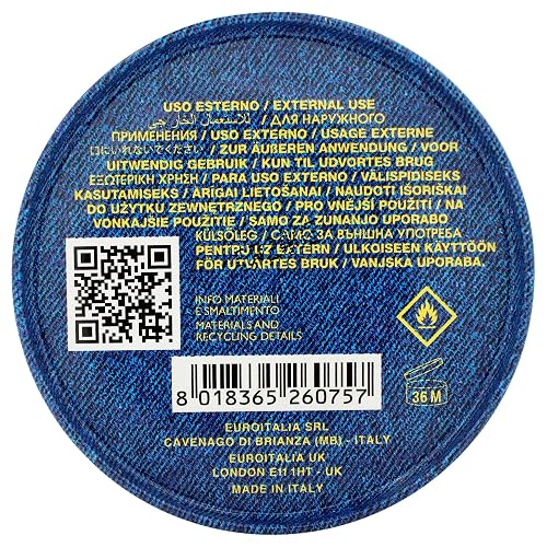 Versace - Blue Jeans de Gianni para Hombre, Eau de Toilette en Aerosol de 2.5 Onzas