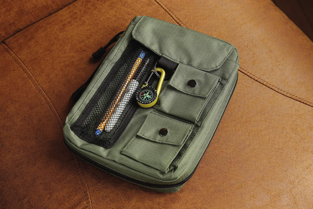 Compass Olive Green Medium Book & Bible Cover