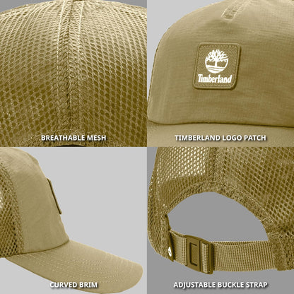 Timberland Curved Brim Trucker Hat Gorra de béisbol Hombre