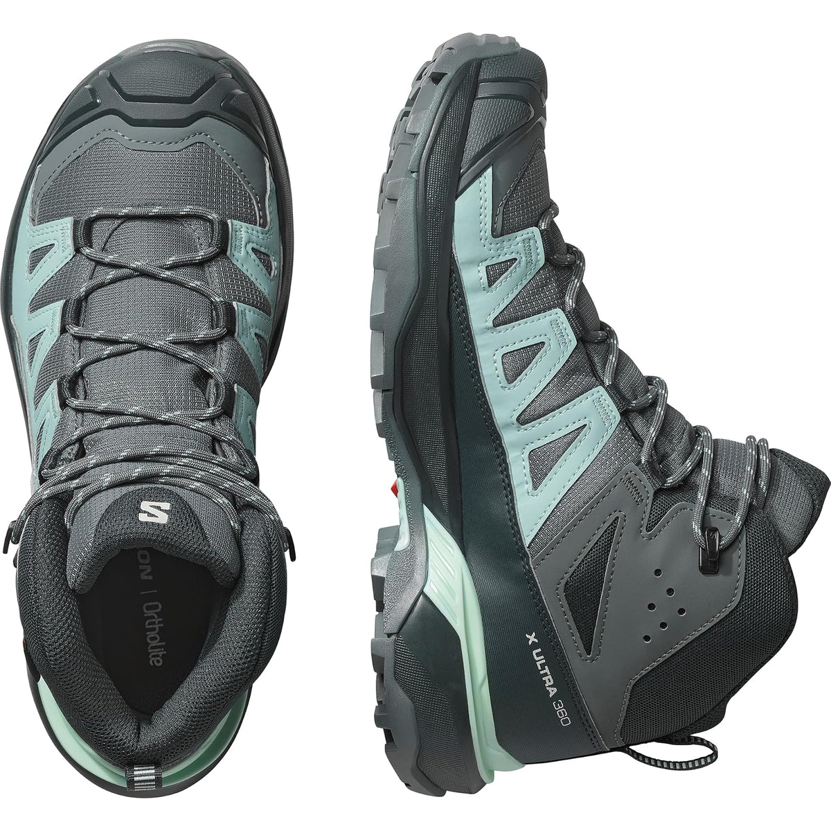 Salomon SALOMON X ULTRA 360 MID GTX GRVE M Botas de montañismo para mujer