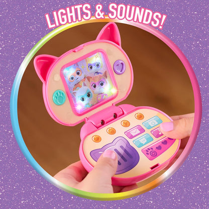 Just Play Juego de Mochila SuperKitties Su-Purr de Disney Junior con Correa Ajustable, 7 Piezas, Tableta de Juego con Luces y Sonidos, Juguete para niños y niñas a Partir de 2 años