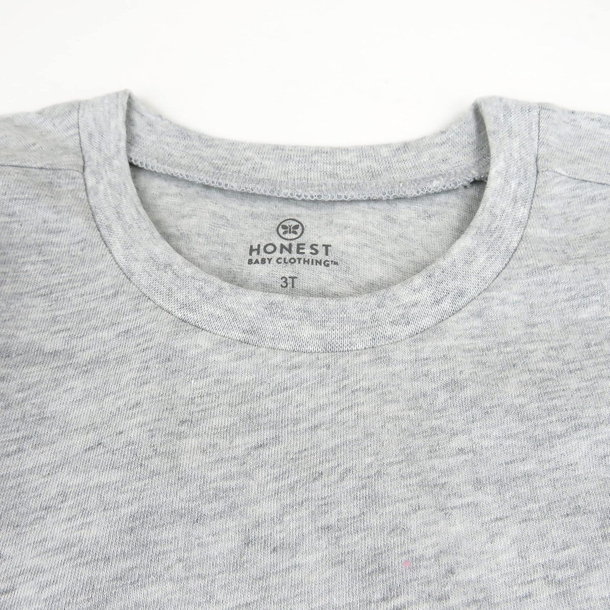 HonestBaby Paquete múltiple de Camisetas de Manga Larga de algodón orgánico Conjunto de Playeras para bebés y niños pequeños bebés Unisex
