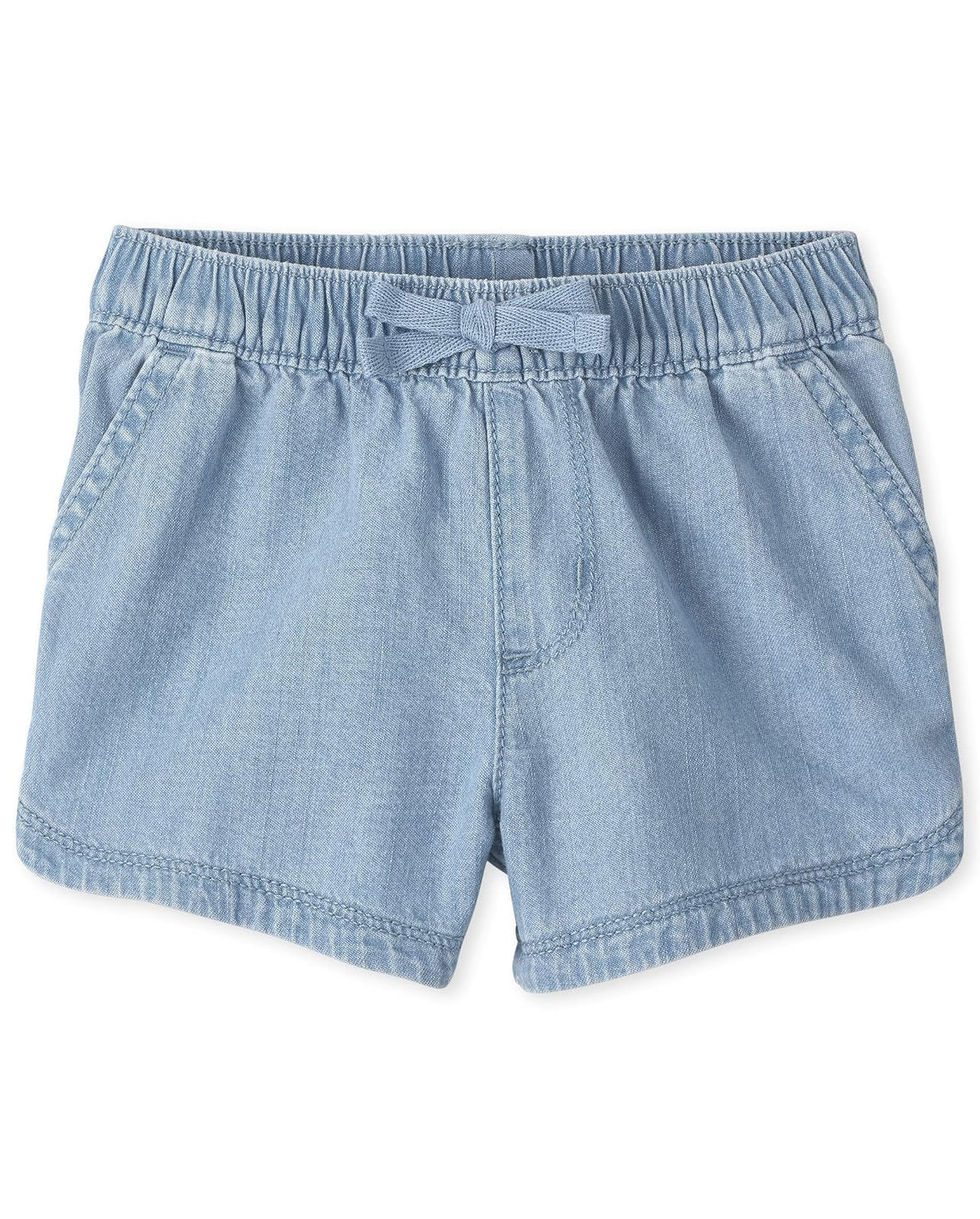 The Children's Place Pantalones Cortos para niñas pequeñas, Paquete de 3 Pantalones Cortos para Niñas