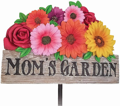 Spoontiques Estaca Decorativa de Jardín 28 Pulgadas - Mom's Garden