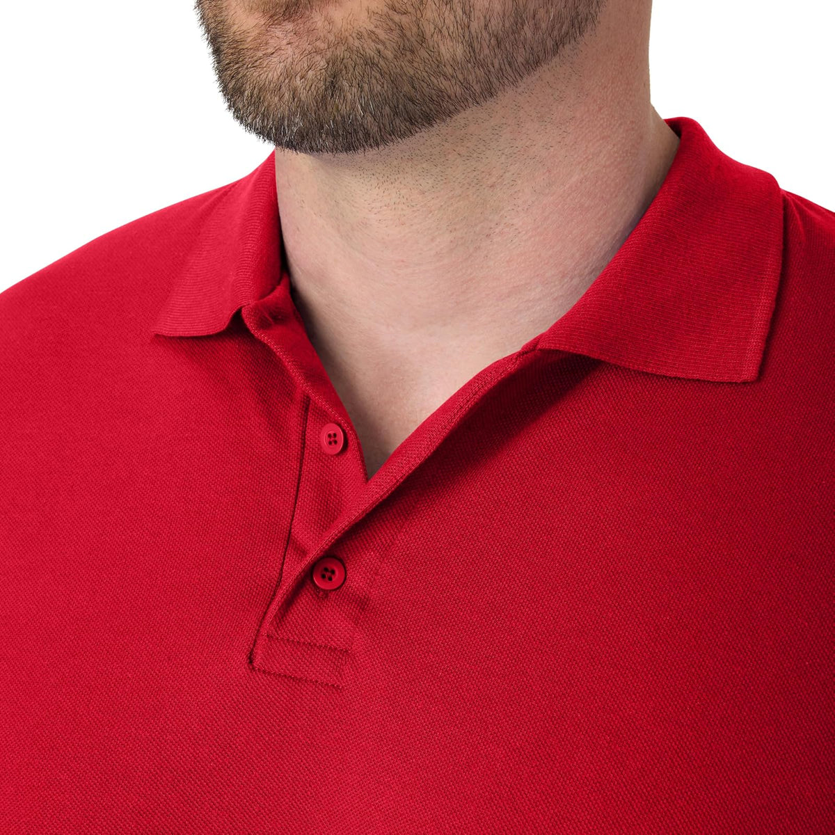 Hanes Manga Corta X-Temp con Polo FreshIQ Camisa para para Hombre