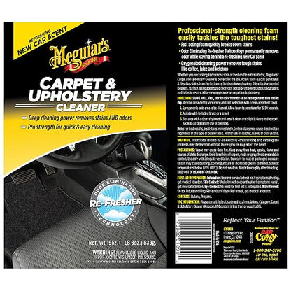 Meguiar's G191419 Limpiador de tapiceria y alfombras