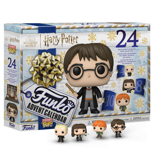 Funko Calendario de Adviento: Harry Potter - 24 Días de Sorpresas - Minifigura de Vinilo Coleccionables - Caja Misteriosa - Idea de Regalo - Navidad para Chicas y Chicos