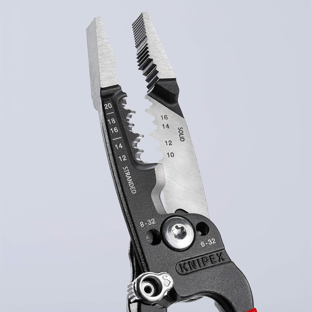 KNIPEX Tools 13 71 8 Pelacables forjados, 8 pulgadas