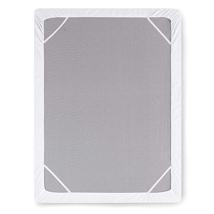 Nestl California - Juego de sábanas tamaño King, 4 Piezas de Bolsillo Extra Profundo (18-24 Pulgadas), Microfibra, Lujo de Hotel, Suave, Transpirable, sin Arrugas, fácil de cuidar, Color Blanco
