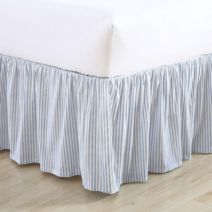 Laura Ashley - Juego de edredón Individual 100% algodón con Funda para | Cara de algodón 100%, prelavada para mayor suavidad, lavable a máquina, fácil cuidado, comodidad durante todo el año