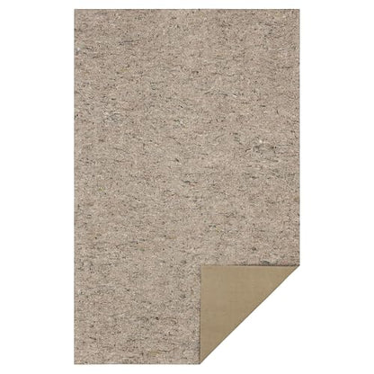 Mohawk Home - Alfombrilla antideslizante de 5 x 8 pies, fieltro de superficie doble de 1/4 de grosor + agarre de goma, seguro para todos los pisos