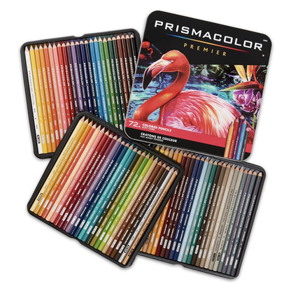 Prismacolor Premier Lápices de Colores de Núcleo Suave - 72 Piezas - Lapices