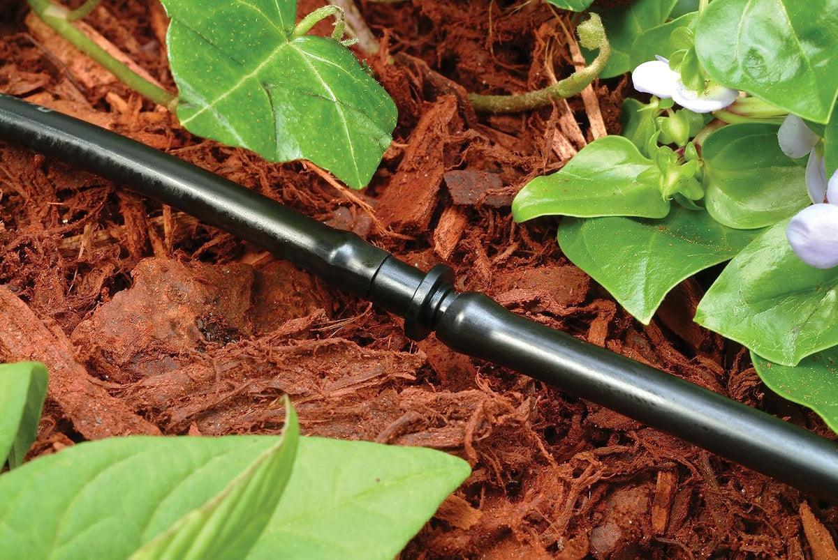 Rain Bird BC25-30PS Drip Irrigation Universal 1/4" Barbed Coupling Fitting, Fits All Sizes of 1/4" Drip Tubing, 30-Pack
