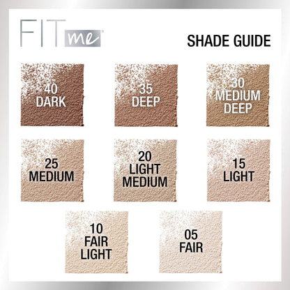 MAYBELLINE Polvo de Maquillaje Fit Me Loose Powder, Tono Fair, 20 g