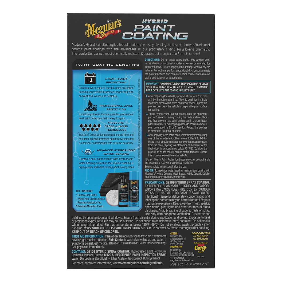 MEGUIARS Hybrid Paint Coating Kit