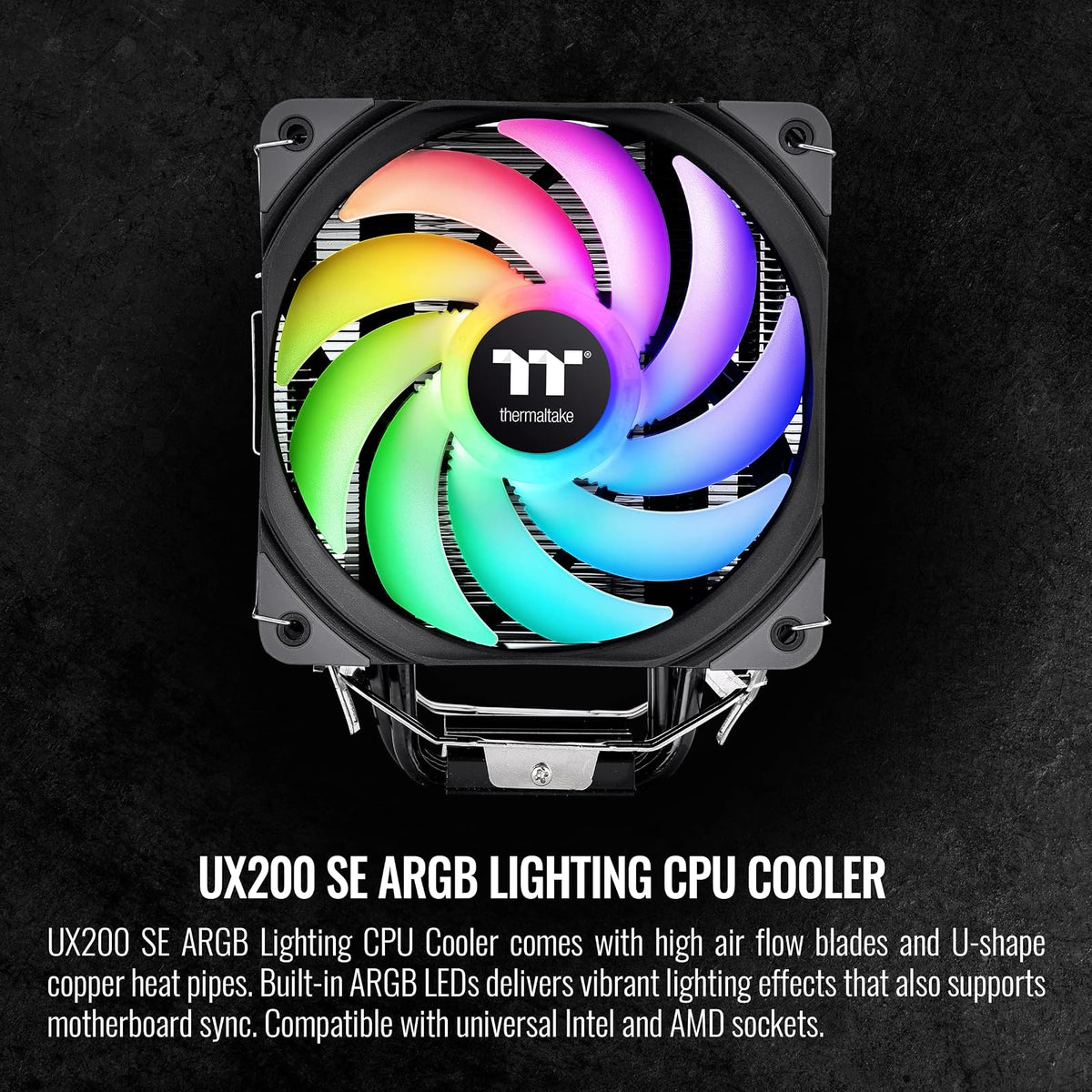 Thermaltake Ventilador Cl-p105-al12sw-a Ux200 Se Retail