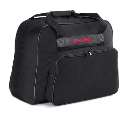 SINGER Bolso para máquina de coser, universal, Negro, 1 | Amplio interior acolchado, exterior de lona duradera, cierre de cierre rápido, bolsillo frontal grande, cómodo de llevar