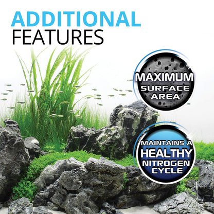 Fluval filtro de agua Biomax Bio Rings - 500 gramos/17.63 onzas