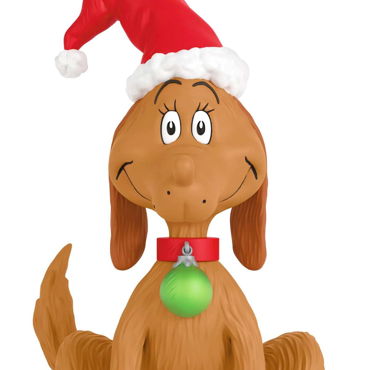 Hallmark - Mini Adorno de Navidad de 1.25 Pulgadas 2025, Dr. Seuss's How The Grinch robó la Navidad Merry MAX, Regalos de película de Navidad
