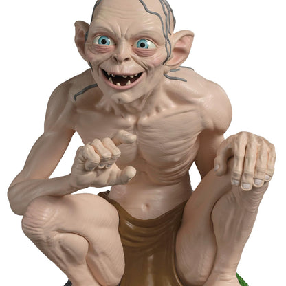Hallmark - Adorno navideño de Recuerdo 2025, El Señor de los Anillos Gollum con Sonido y Movimiento, Regalos de película