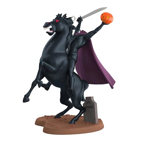Hallmark - Adorno de Halloween 2025, Disney Las Aventuras de Ichabod y el Señor Sapo El Jinete Sin Cabeza, Decoraciones de Halloween