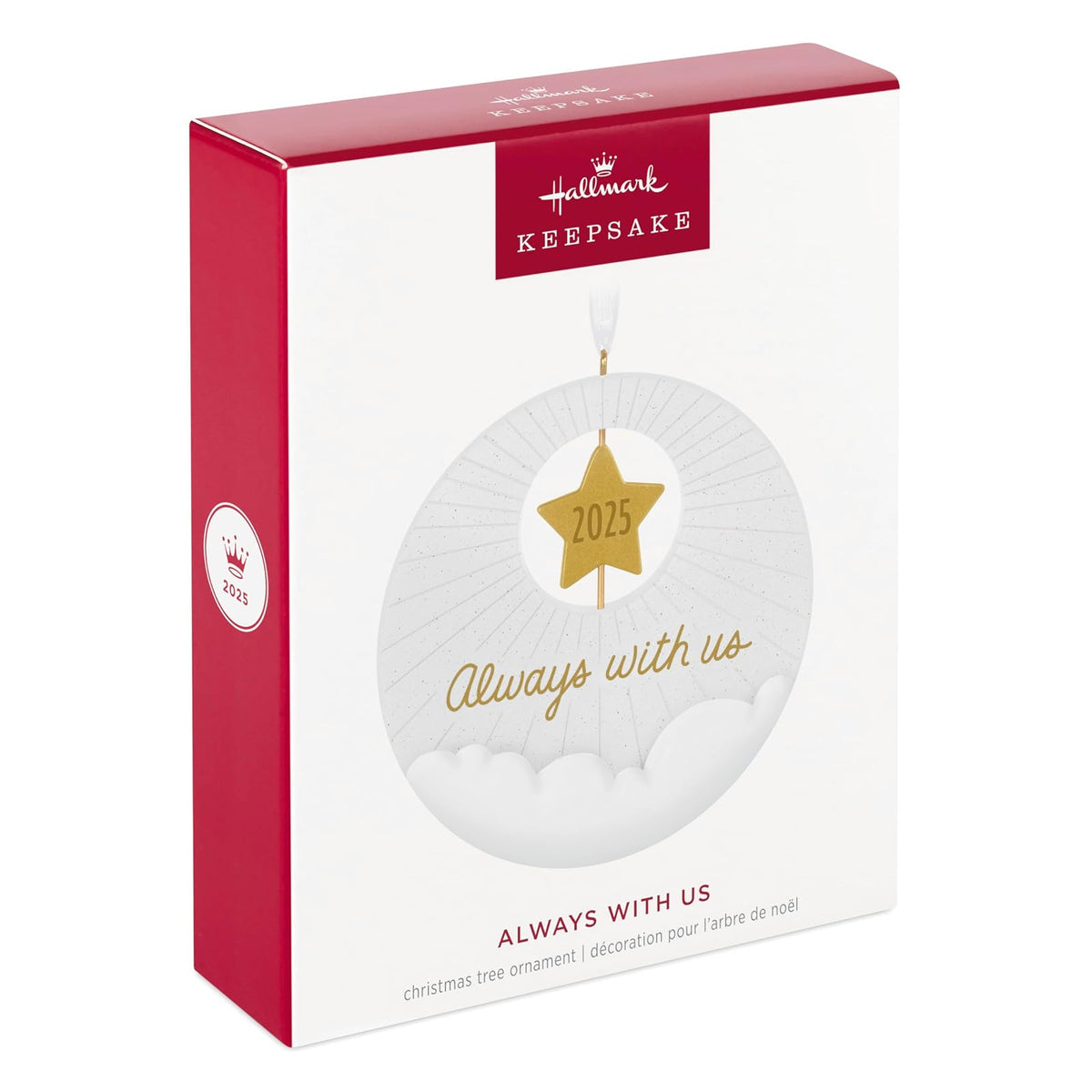 Hallmark - Adorno navideño de Recuerdo 2025, Always with Us 2025, Regalos de Recuerdo